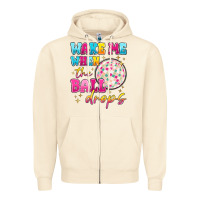 Sandshell wake me when the ball drops Zipper Hoodie - MaliasSmallBusiness