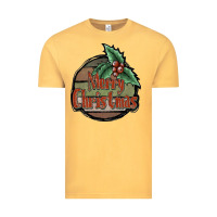 Vintage Mustard Merry Christmas Vintage Tee - JahusDesignShop