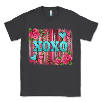Smoke xoxo valentines day leopard glitter brushstroke Classic Tee - Jasminsmagicworld