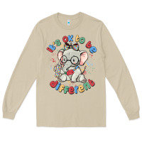 Mushroom it's ok to be different Long Sleeve Tee - MaliasSmallBusiness