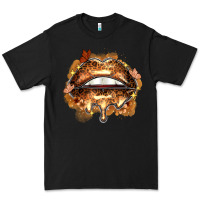 Black melanin lips Premium Tee - Zillion Design Studio