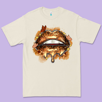 Melanin Lips Premium Tee Designed By Zillion Design Studio