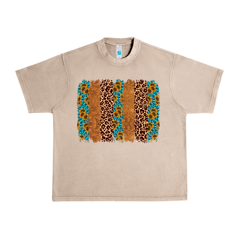 Leopard Gemstone Brushstroke Urban Heavy Tee by AdoDesignShop | Teevron