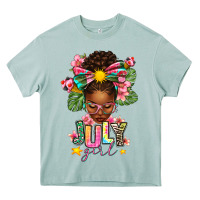 Arona july girl afro woman summer Heavy Core Tee - texasbilliewilder