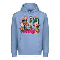 Colony Blue New Mexico Premium Hoodie - texasbilliewilder