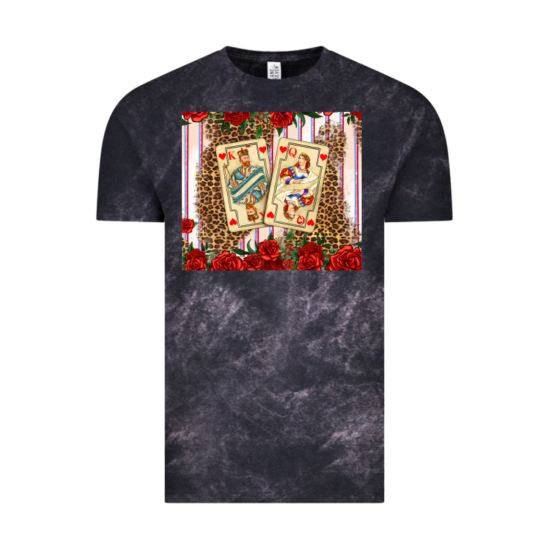 Valentines Day Playing Cards Vintage Tee by AdoDesignShop | Teevron