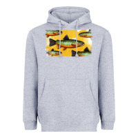 Heather Grey Colorado Greenback Cutthroat Trout Fish Heavyweight Hoodie - Bettercallsaul