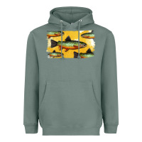 Sage Colorado Greenback Cutthroat Trout Fish Heavyweight Hoodie - Bettercallsaul