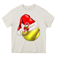 Cream Christmas sports Heavy Core Tee - BarkalooDesign