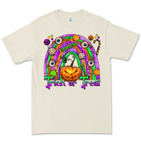Bone Trick or Treat Halloween Rainbow Premium Tee - texasbilliewilder