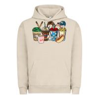 Pigment French Oak Baseball coffee cups Urban Hoodie - HowdyJamesFarm