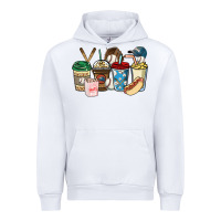 White Baseball coffee cups Urban Hoodie - HowdyJamesFarm