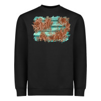 Black wood leather background Heavyweight Sweatshirt - AdoDesignShop