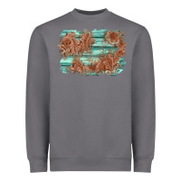 Storm wood leather background Heavyweight Sweatshirt - AdoDesignShop