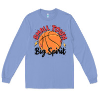 Colony Blue small town big spirit Long Sleeve Tee - MaliasSmallBusiness