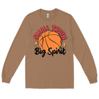 Toasted Coconut small town big spirit Long Sleeve Tee - MaliasSmallBusiness