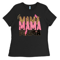 Black mama mama mama lightning bold Ladies Tee - Zillion Design Studio