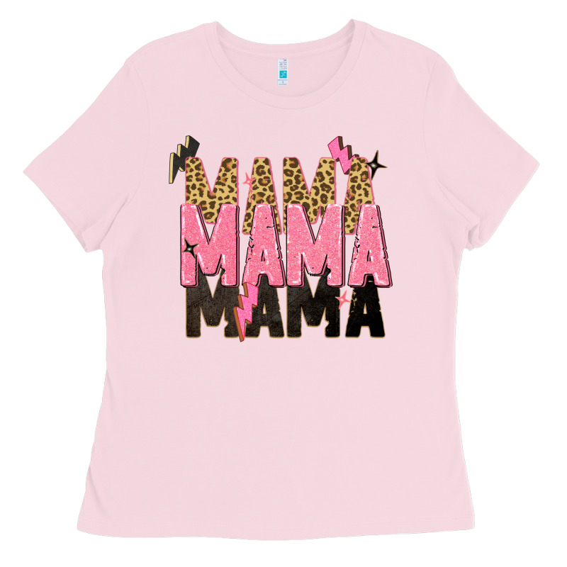 Mama Mama Mama Lightning Bold Ladies Tee by Zillion Design Studio | Teevron