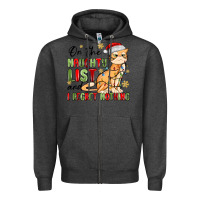 Charcoal Heather on the naughty list and i regret nothing Zipper Hoodie - MaliasSmallBusiness