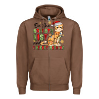 Chestnut on the naughty list and i regret nothing Zipper Hoodie - MaliasSmallBusiness