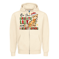 Sandshell on the naughty list and i regret nothing Zipper Hoodie - MaliasSmallBusiness
