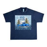 Navy hello winter snowman truck Urban Heavy Tee - AdoDesignShop