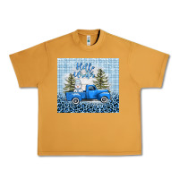Peanut Butter hello winter snowman truck Urban Heavy Tee - AdoDesignShop
