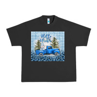 Pigment Black hello winter snowman truck Urban Heavy Tee - AdoDesignShop