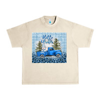 Sandshell hello winter snowman truck Urban Heavy Tee - AdoDesignShop