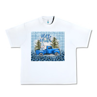 White hello winter snowman truck Urban Heavy Tee - AdoDesignShop