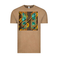 Vintage Coffee aztec and sunflowers Vintage Tee - BundleAndBundleShop