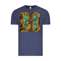 Vintage Denim aztec and sunflowers Vintage Tee - BundleAndBundleShop