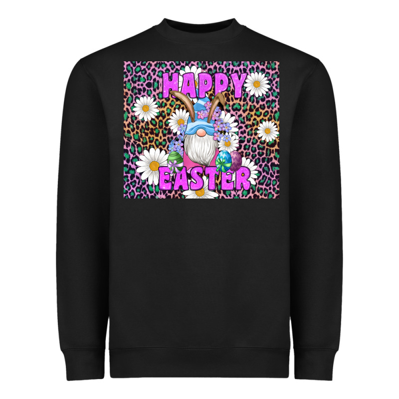 Easter Happy Easter Gnomes Bunny Daisys Heavyweight Sweatshirt by Artiststas | Teevron