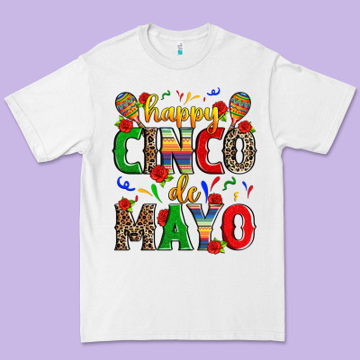 Happy Cinco De Mayo Premium Tee Designed By Zillion Design Studio
