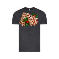 Vintage Black white christmas tree cake ado Vintage Tee - AdoDesignShop