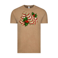 Vintage Coffee white christmas tree cake ado Vintage Tee - AdoDesignShop