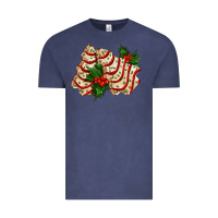 Vintage Denim white christmas tree cake ado Vintage Tee - AdoDesignShop