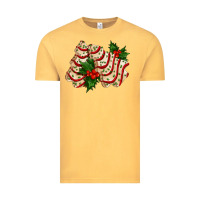 Vintage Mustard white christmas tree cake ado Vintage Tee - AdoDesignShop