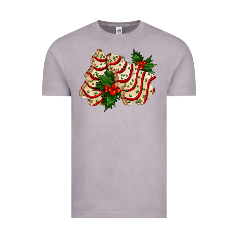 White Christmas Tree Cake Ado Vintage Tee by AdoDesignShop | Teevron