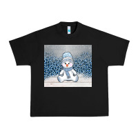 Black winter snowman Urban Heavy Tee - AdoDesignShop
