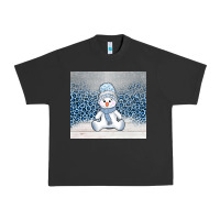 Pigment Black winter snowman Urban Heavy Tee - AdoDesignShop