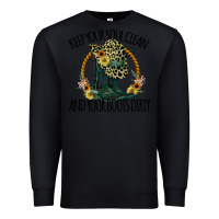 Black Keep Your Soul Clean And Your Boots Dırty Cowgirl Boots Premium Sweatshirt - Bettercallsaul