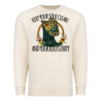Sandshell Keep Your Soul Clean And Your Boots Dırty Cowgirl Boots Premium Sweatshirt - Bettercallsaul
