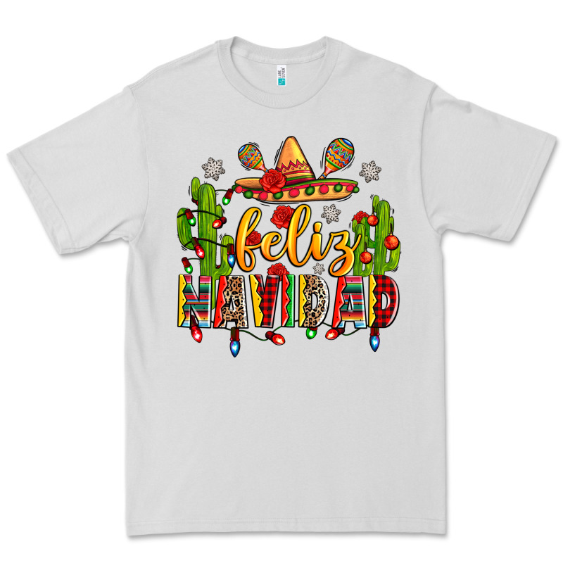 Feliz Navidad Premium Tee by Zillion Design Studio | Teevron