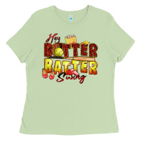 Matcha hey batter batter swing softball Ladies Tee - Zillion Design Studio