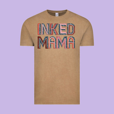 Inked Mama Vintage Tee Designed By Jahusdesignshop