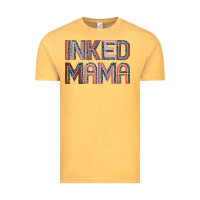 Vintage Mustard inked mama Vintage Tee - JahusDesignShop