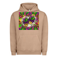 Pigment Burro Mardi Gras masks tumbler Urban Hoodie - HowdyJamesFarm