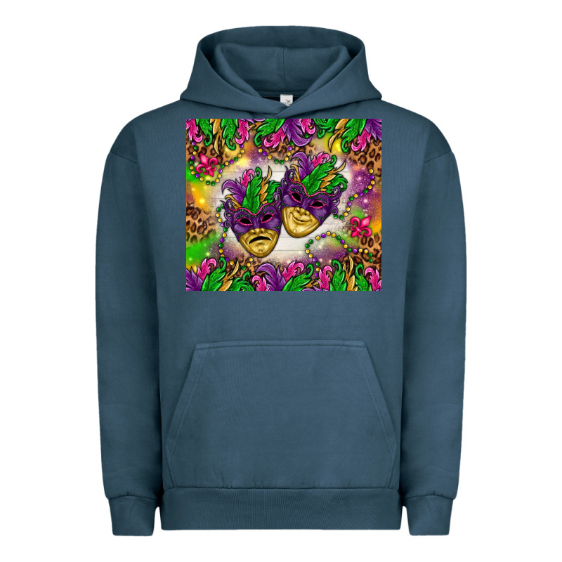 Mardi Gras Masks Tumbler Urban Hoodie by HowdyJamesFarm | Teevron
