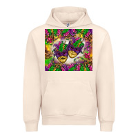 Sandshell Mardi Gras masks tumbler Urban Hoodie - HowdyJamesFarm